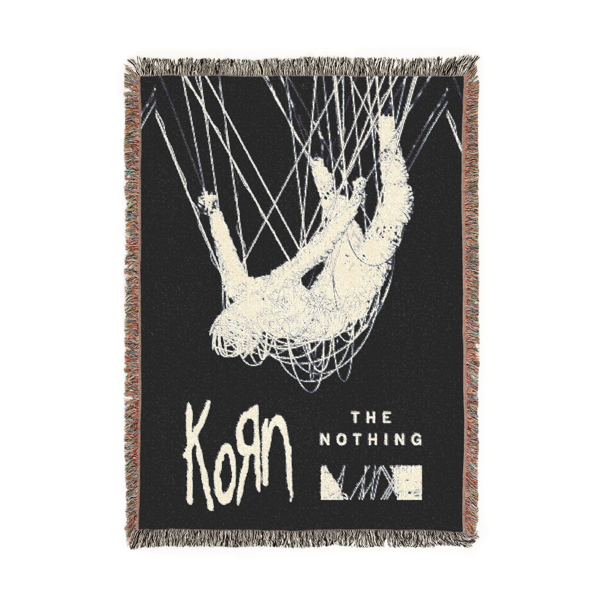 Korn "The Nothing" Album Woven Blanket - 100% Cotton