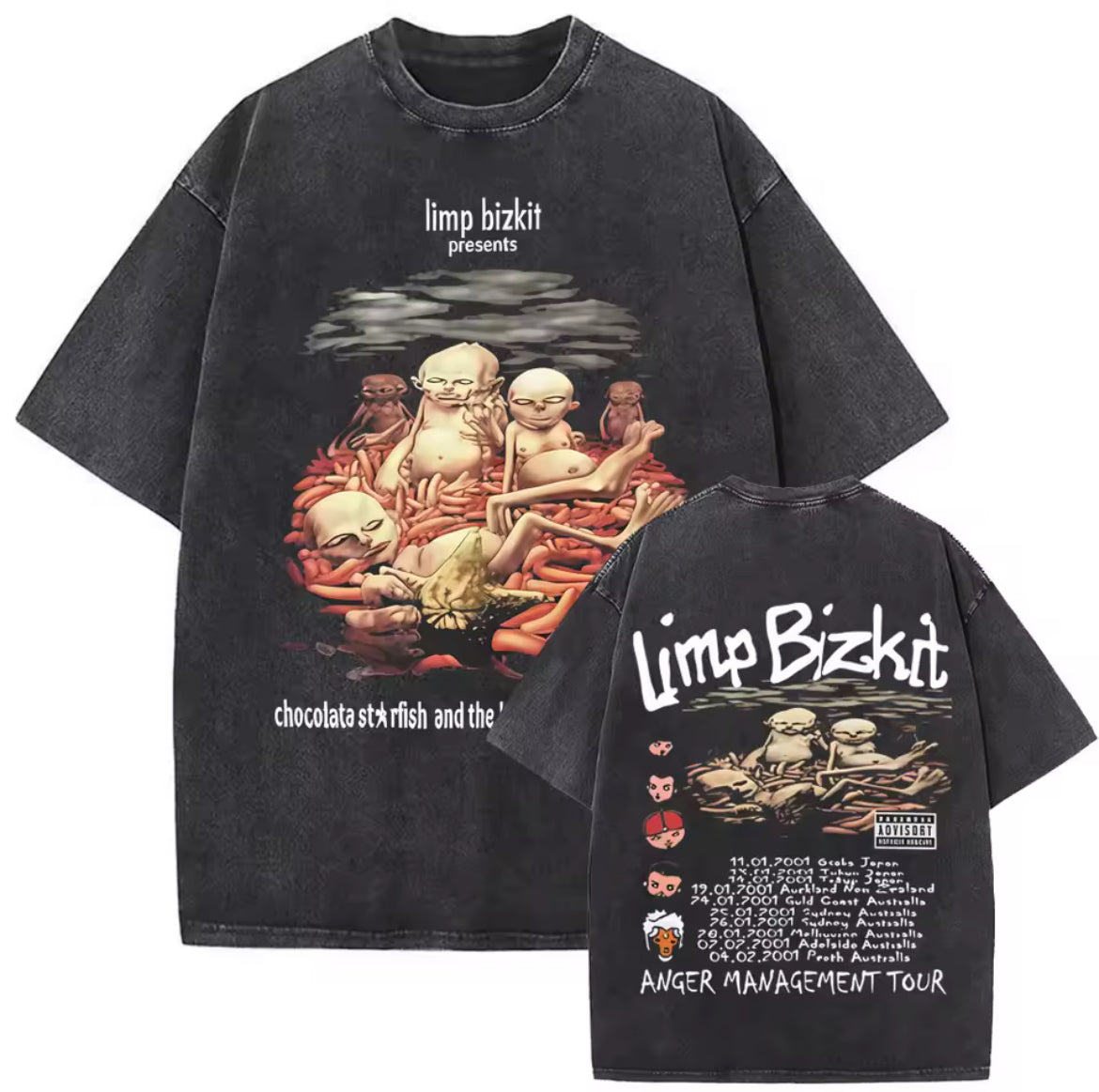 Limp Bizkit Graphic T-Shirt - Cotton Oversized Tee