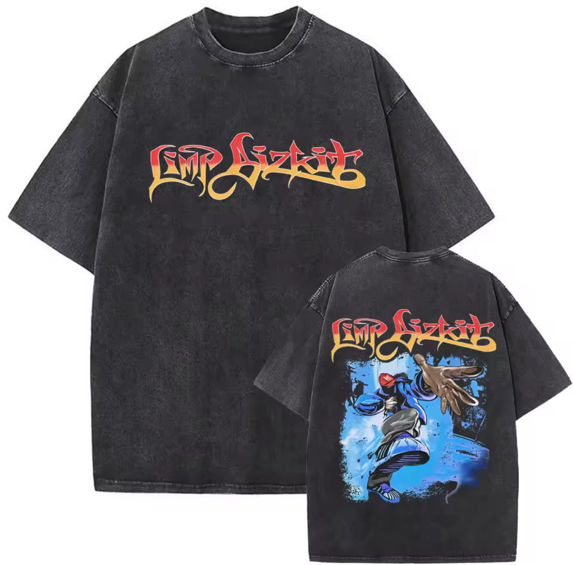 Limp Bizkit Graphic T-Shirt - Cotton Oversized Tee