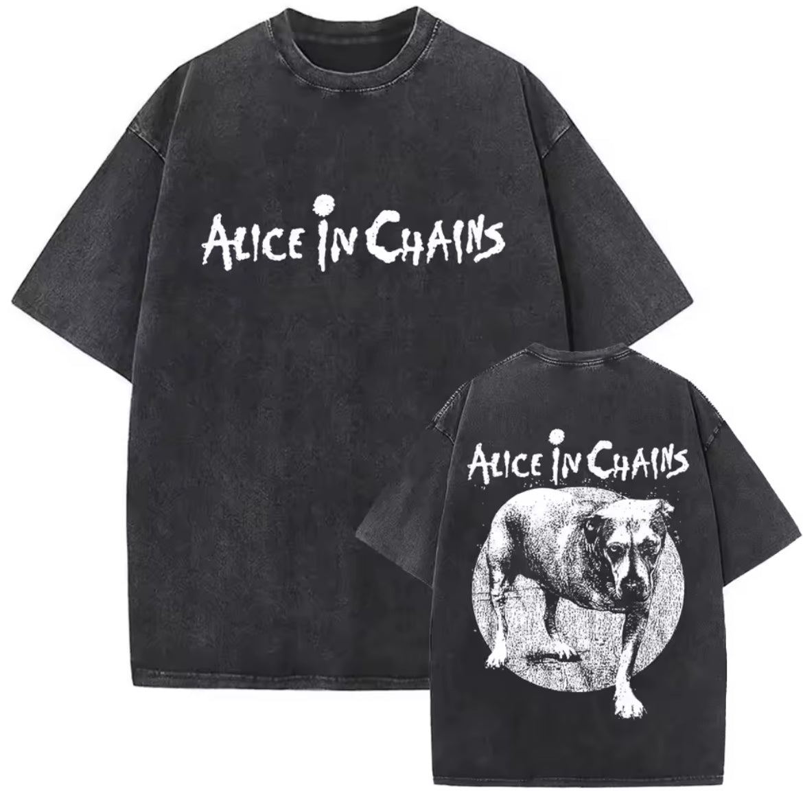 Alice in Chains Graphic T-Shirt - Cotton Oversized Tee