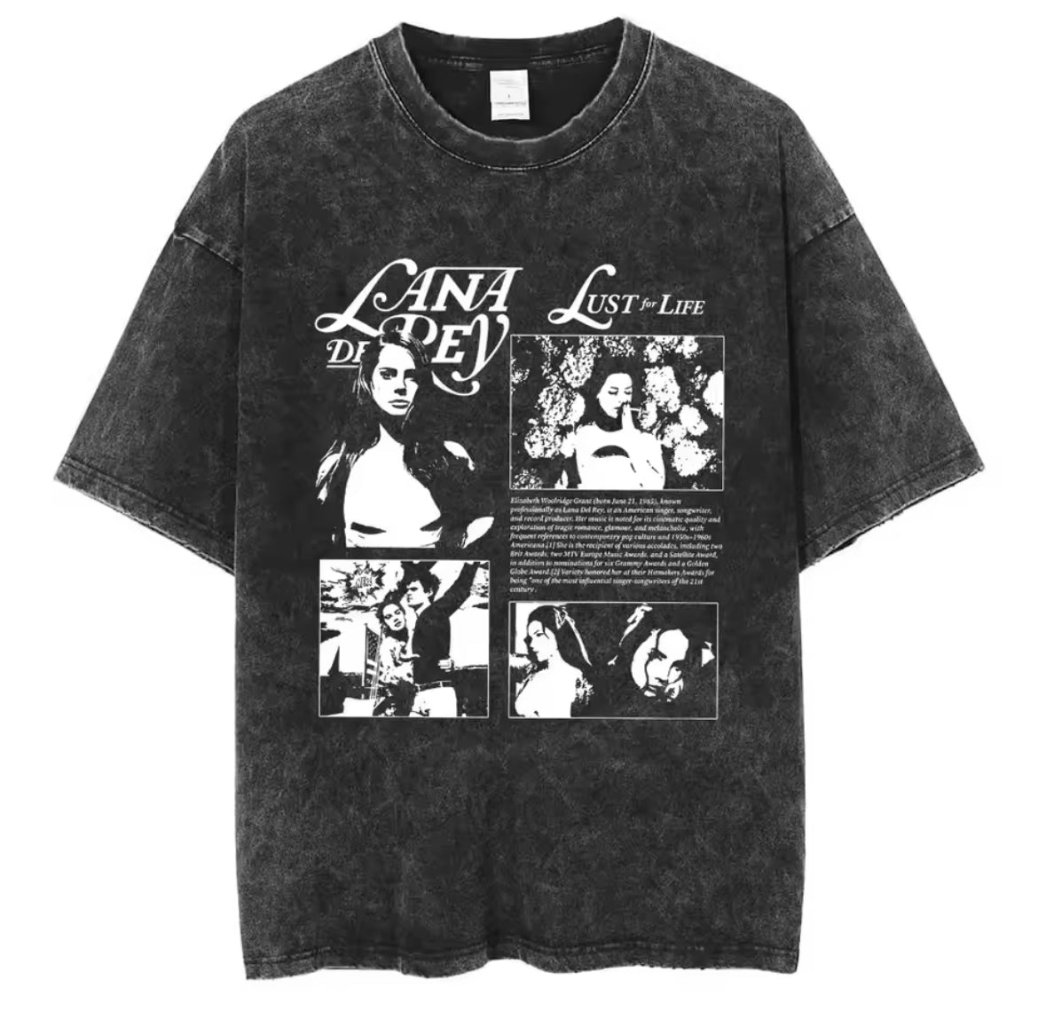 Lana Del Ray Graphic T-Shirt - Cotton Oversized Tee