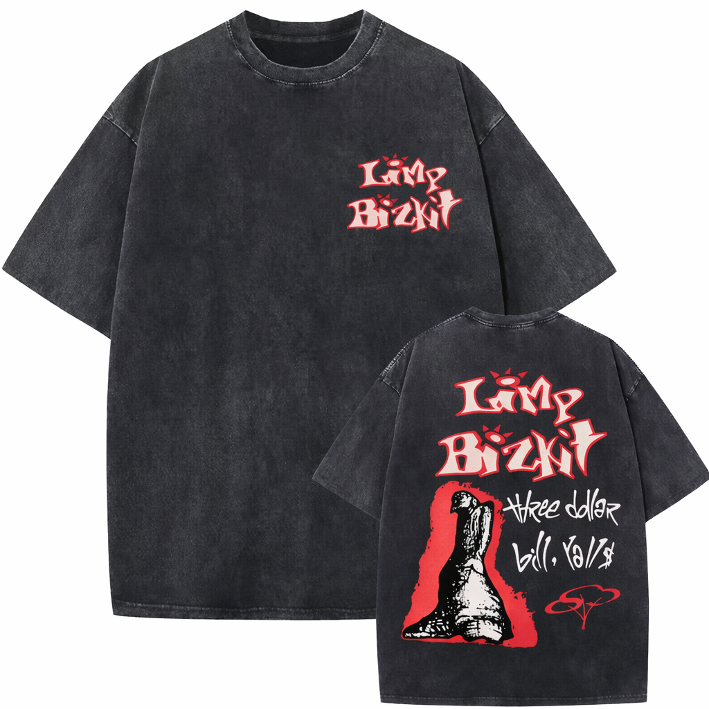 Limp Bizkit Graphic T-Shirt - Cotton Oversized Tee
