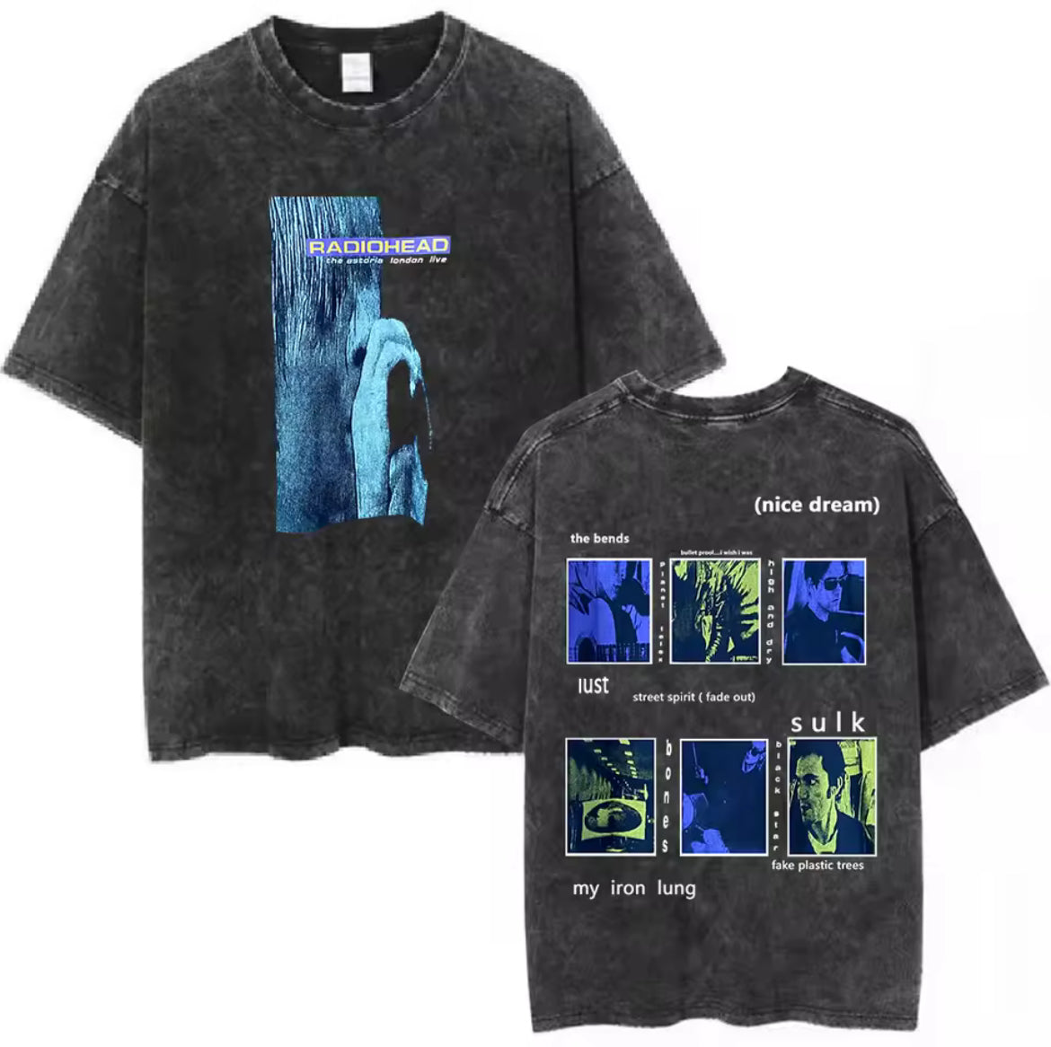 Radiohead Graphic T-Shirt - Cotton Oversized Tee
