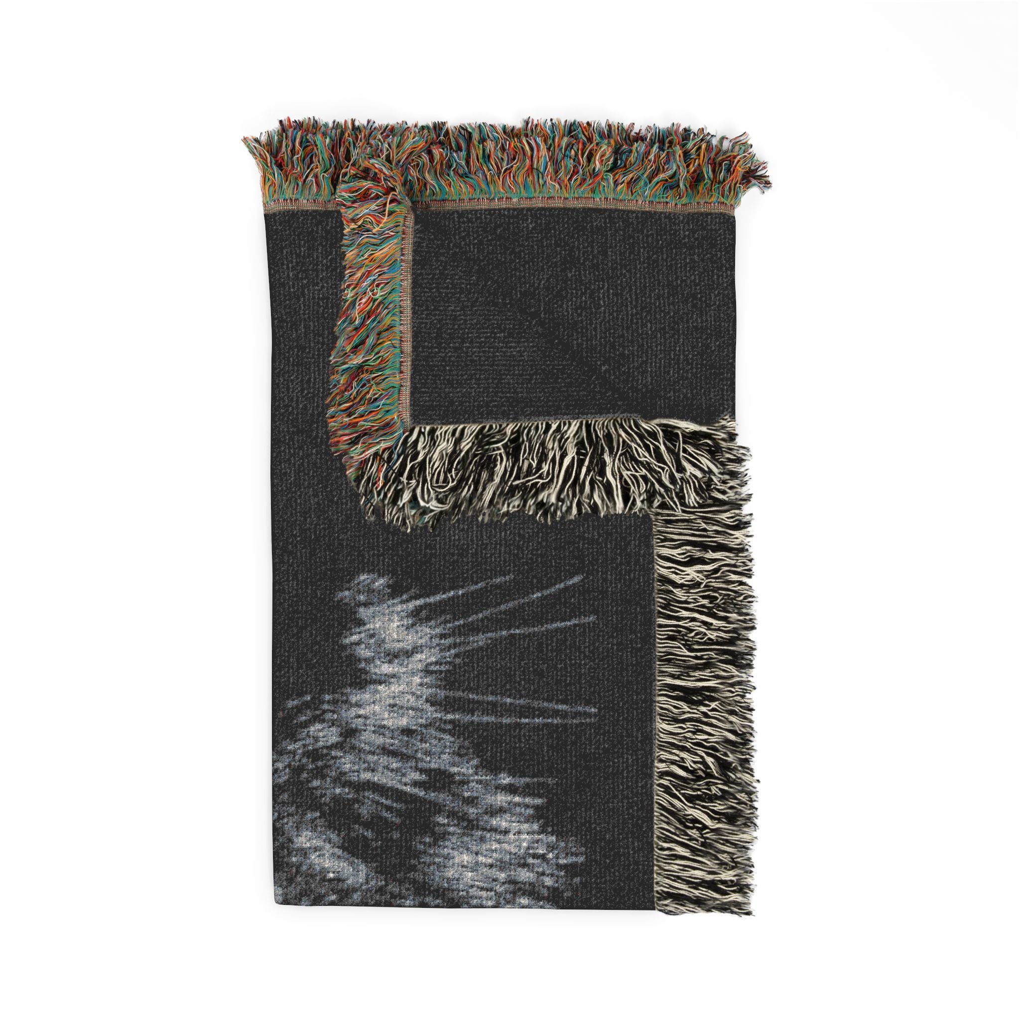 Deftones Cat Woven Blanket - 100% Cotton