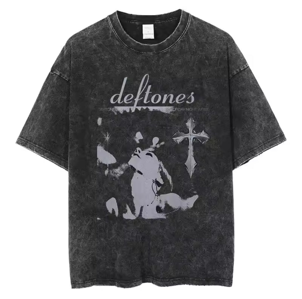 Deftones Graphic T-Shirt - Cotton Oversized Tee