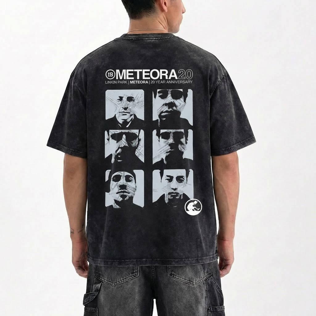 Linkin Park Graphic T-Shirt - Cotton Oversized Tee