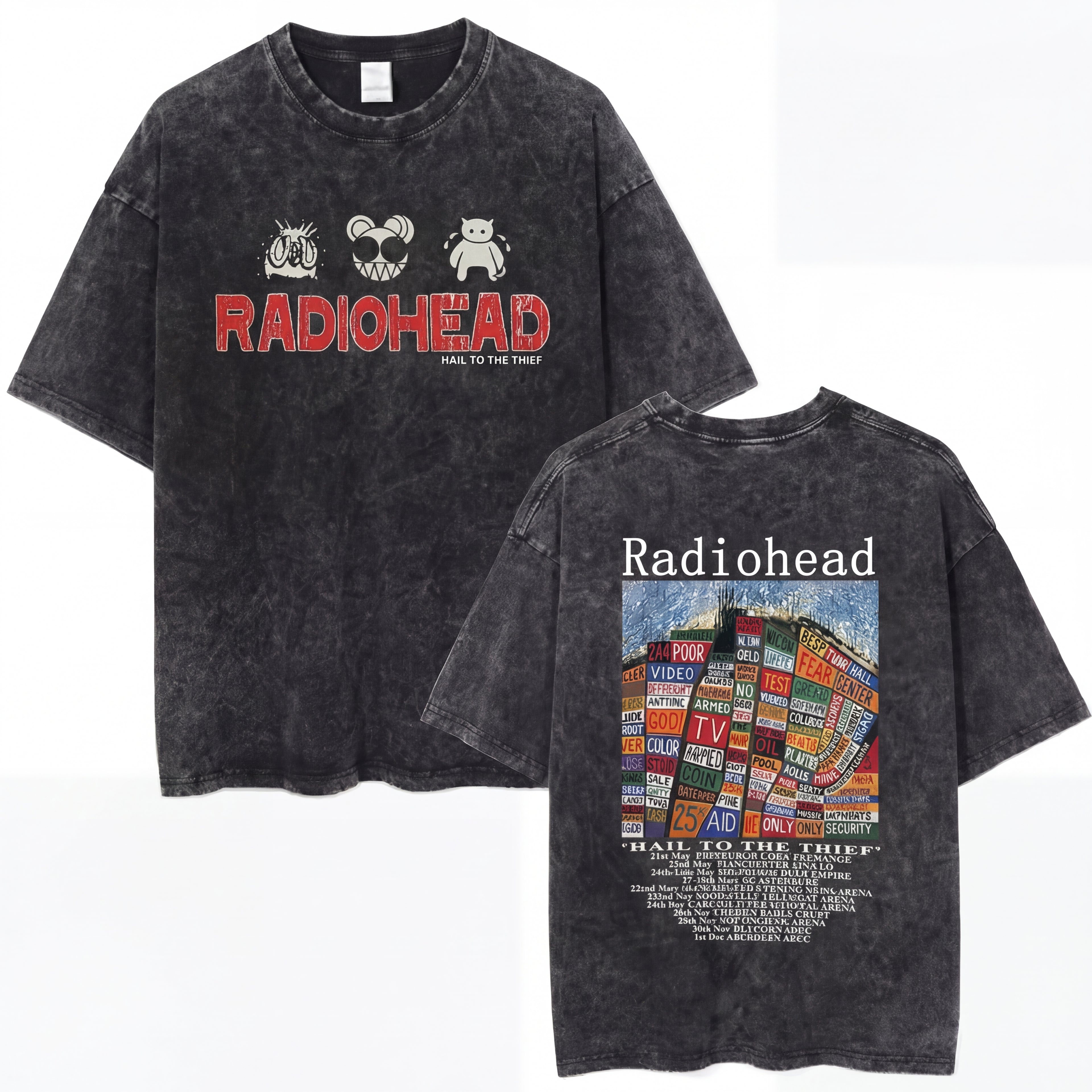 Radiohead “Hail To The Thief” Vintage Tour T-Shirt