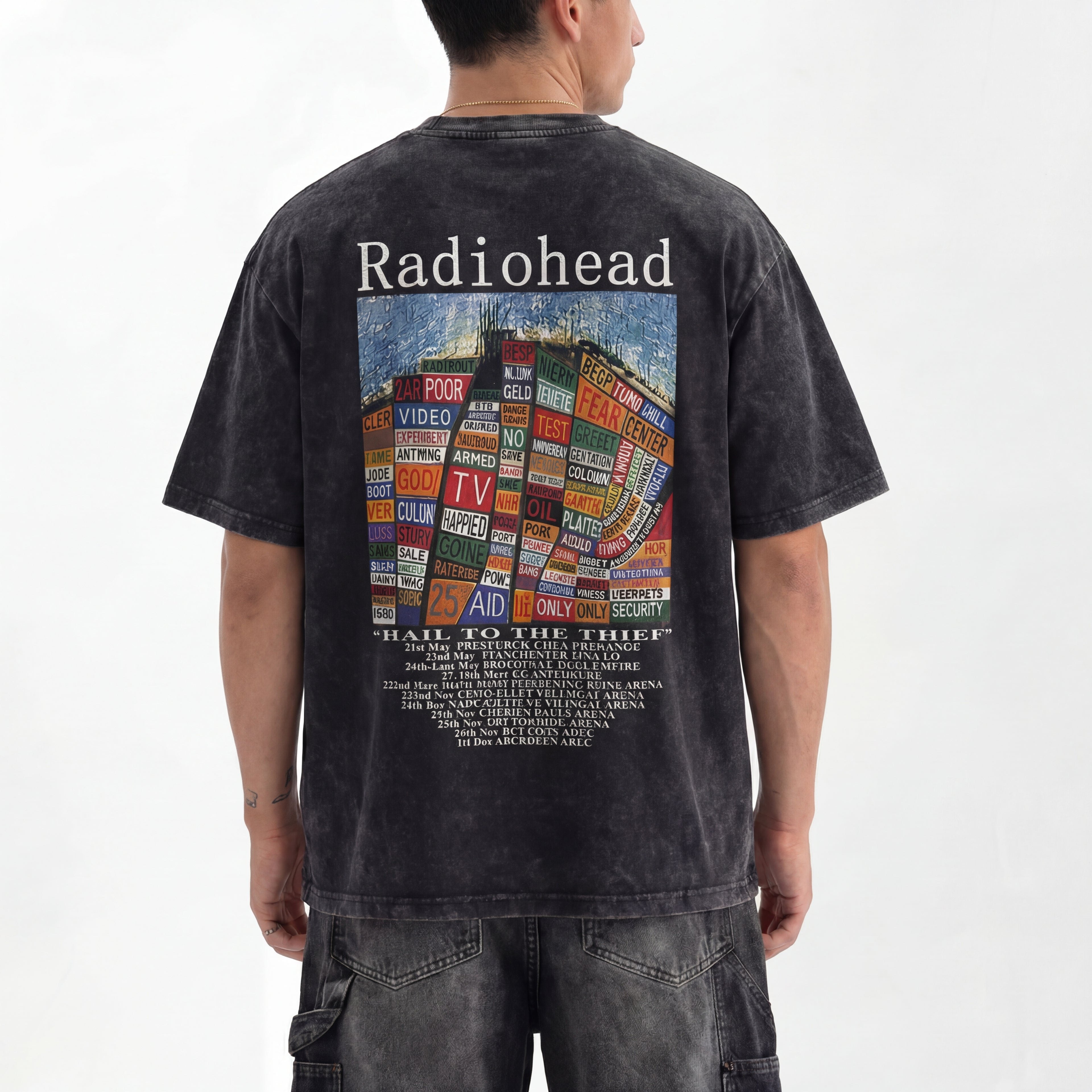 Radiohead “Hail To The Thief” Vintage Tour T-Shirt