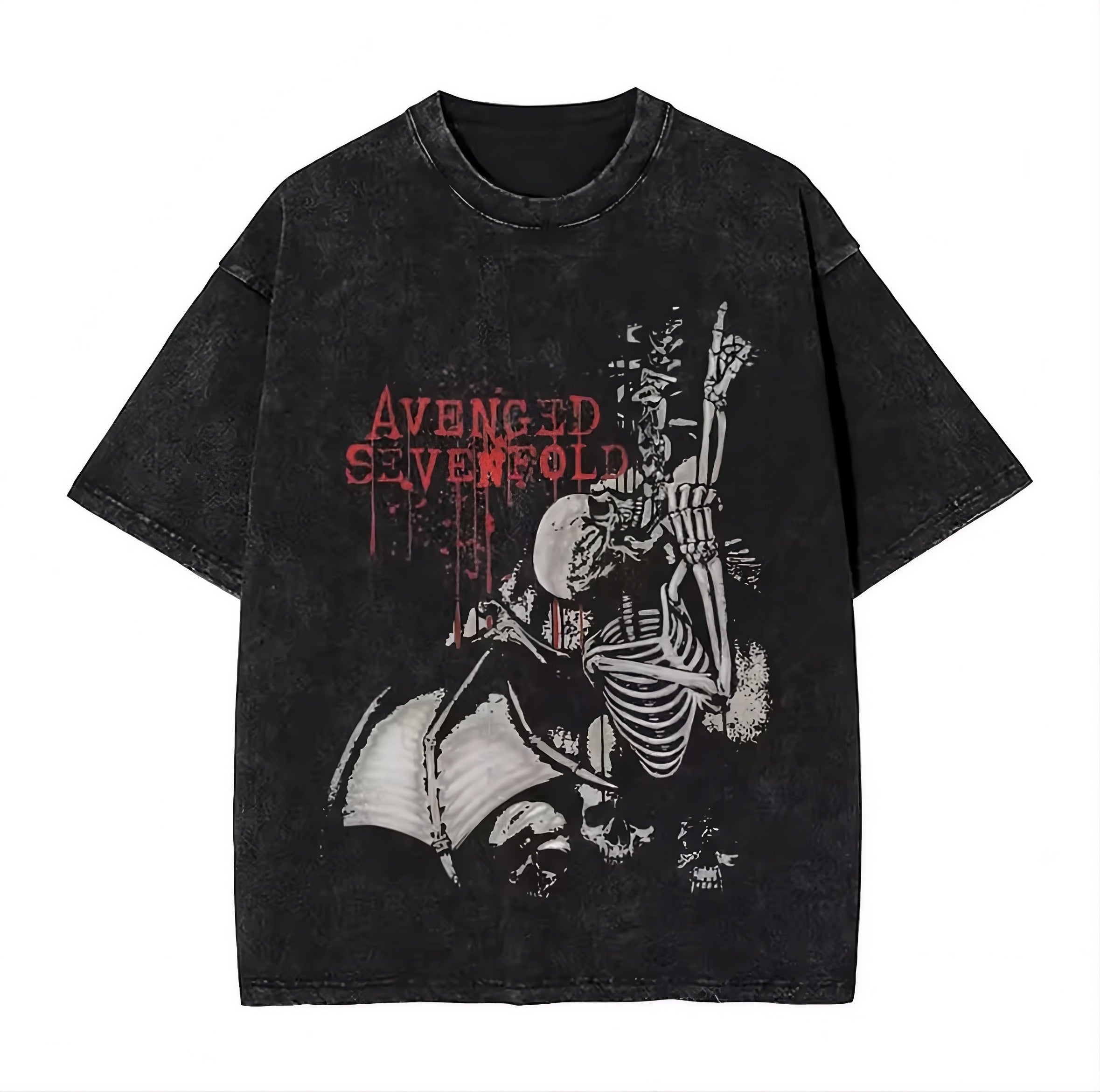 Avenged Sevenfold Graphic T-Shirt - Cotton Oversized Tee
